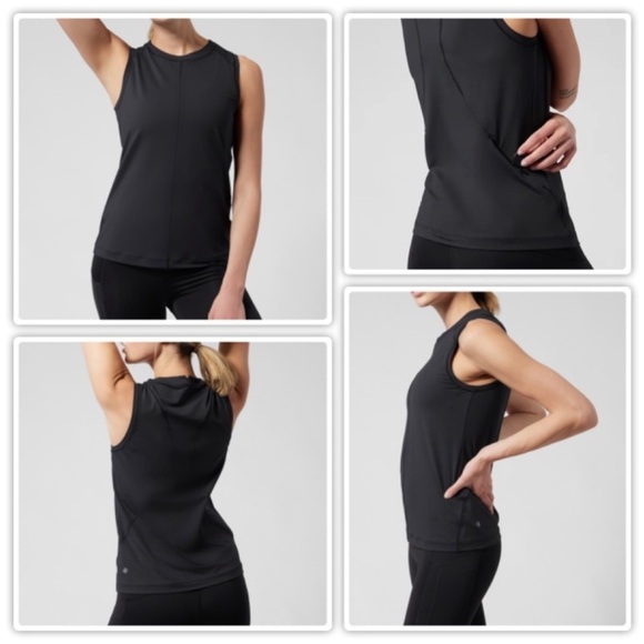 Athleta Sun Chaser Tank Black New with Tags - Picture 4 of 8